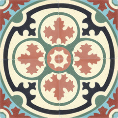 8x8 Barcelona 4 - Barcelona Cement Decorative Floor Tile