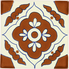 Mexican Talavera Ceramic Decorative Tile: Toledo