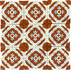 Mexican Talavera Ceramic Decorative Tile: Toledo