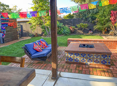 Mexican Talavera Ceramic Decorative Tile:  Romanesco