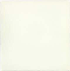 Mexican Talavera Ceramic Solid Tile: Mexican White