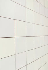 Mexican Talavera Ceramic Solid Tile: Mexican White