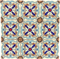 Santa Barbara Ceramic Decorative Tile: Venice