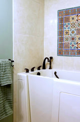 Santa Barbara Ceramic Decorative Tile: Venice