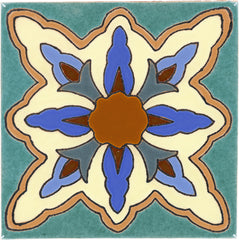 Santa Barbara Ceramic Decorative Tile: Point Loma
