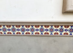 Santa Barbara Ceramic Decorative Tile: Rosario