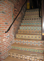 Santa Barbara Ceramic Decorative Tile: Rosario