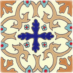 Santa Barbara Ceramic Decorative Tile: Cordova
