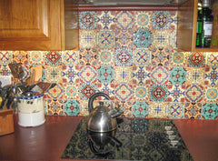 Santa Barbara Ceramic Decorative Tile: Cordova