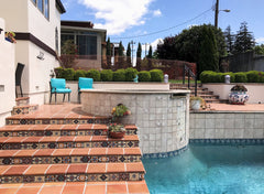 Santa Barbara Ceramic Decorative Tile: Cordova