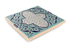 Santa Barbara Ceramic Decorative Tile: Giralda Gloss