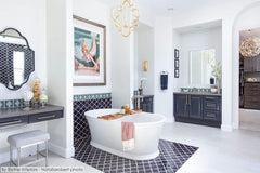 Santa Barbara Ceramic Decorative Tile: Giralda Gloss