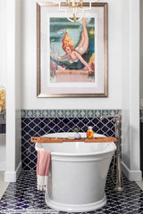 Santa Barbara Ceramic Decorative Tile: Giralda Gloss