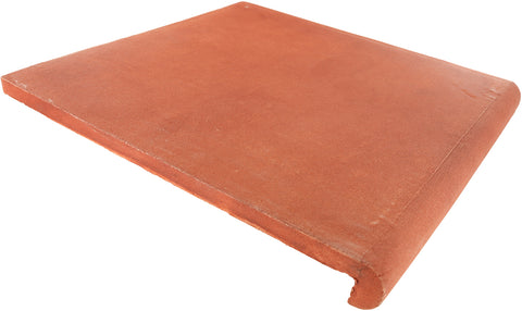 12 x 12.5 Stair Bullnose - Tierra High-Fired Floor Tile