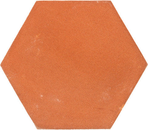 8.5 x 8.5 Hexagon Tierra High-Fired Floor Tile