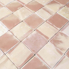 8.5 x 8.5 Unsealed Super Saltillo Round Edges - Floor Tile
