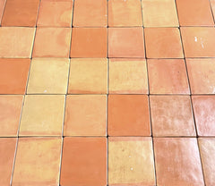 11.5 x 11.5 Sealed Super Saltillo Round Edges - Floor Tile