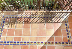 11.5 x 11.5 Sealed Super Saltillo Round Edges - Floor Tile