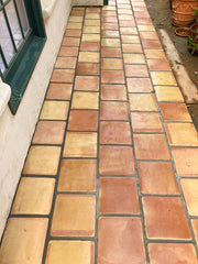 11.5 x 11.5 Sealed Super Saltillo Round Edges - Floor Tile
