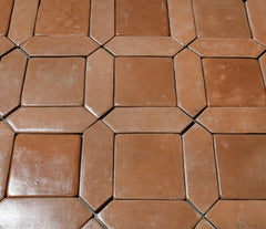 8.125 x 8.125 Sealed Spanish Mission Red - Floor Tile