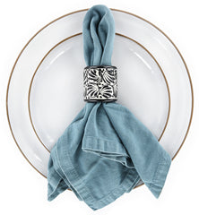 Black & White - Napkin Holder Ring