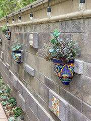 Tepic - Large Ceramic Wall Planter