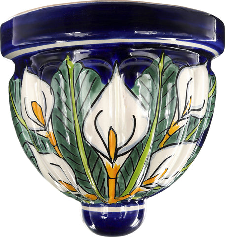 Callalilies - Large Ceramic Wall Planter