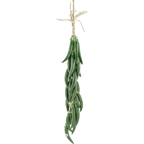 Green Arbol Chili - Ceramic Ristra
