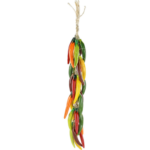 Multicolor Arbol Chili - Ceramic Ristra