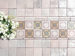 Siena Ceramic Decorative Tile: Carpineta