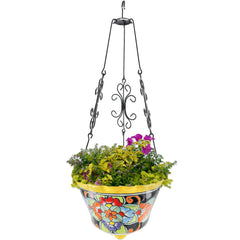 Zautla - Hanging Ceramic Planter