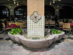 Mexican Talavera Ceramic Decorative Tile: Bouquet