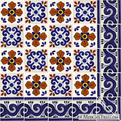 Mexican Talavera Ceramic Decorative Tile: Zacatecas