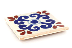 Mexican Talavera Ceramic Decorative Tile: Zacatecas