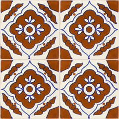 Mexican Talavera Ceramic Decorative Tile: Toledo