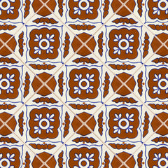 Mexican Talavera Ceramic Decorative Tile: Toledo
