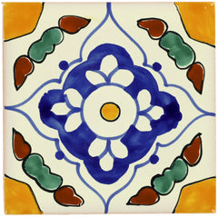 Mexican Talavera Ceramic Decorative Tile: Guadalajara