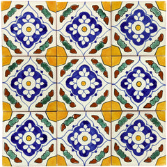 Mexican Talavera Ceramic Decorative Tile: Guadalajara