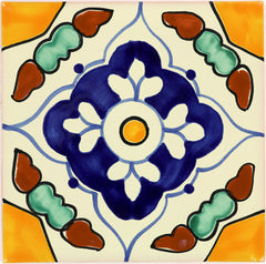 Mexican Talavera Ceramic Decorative Tile: Guadalajara