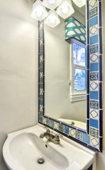 Mexican Talavera Ceramic Decorative Tile:  Provincia