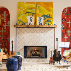 Mexican Talavera Ceramic Decorative Tile:  Provincia