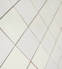 Mexican Talavera Ceramic Solid Tile: Mexican White