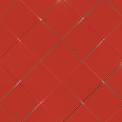 Mexican Talavera Ceramic Solid Tile: Red