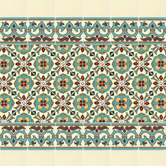 Santa Barbara Ceramic Decorative Tile: Santa Monica