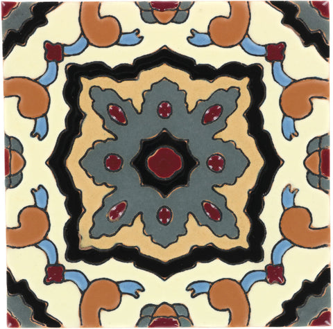 Santa Barbara Ceramic Decorative Tile: Salamanca