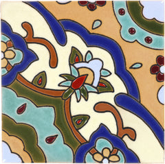 Santa Barbara Ceramic Decorative Tile: Santa Barbara