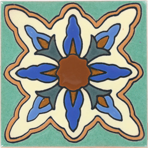 Santa Barbara Ceramic Decorative Tile: Point Loma