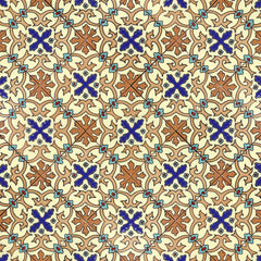 Santa Barbara Ceramic Decorative Tile: Cordova