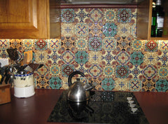 Santa Barbara Ceramic Decorative Tile: Cordova