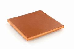 Santa Barbara Ceramic Solid Tile: Toasted Chestnut Matte